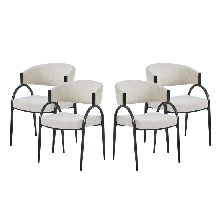 Christopher Knight Home Marvin Marvin Fabric Upholstered Dining Chairs (Set of 4)