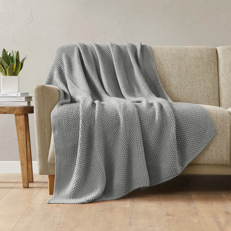 INK+IVY Bree Knit Throw