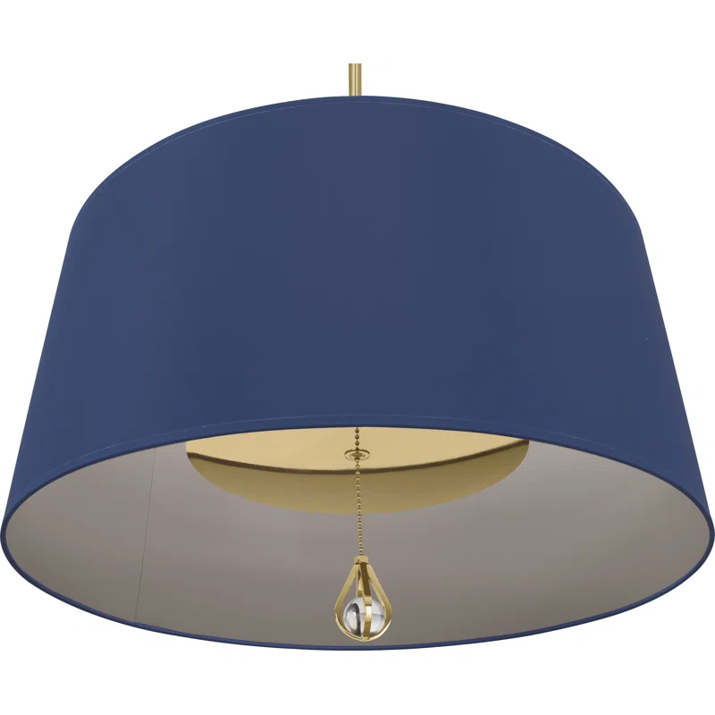 Robert Abbey Custis 3 - Light Drum Chandelier