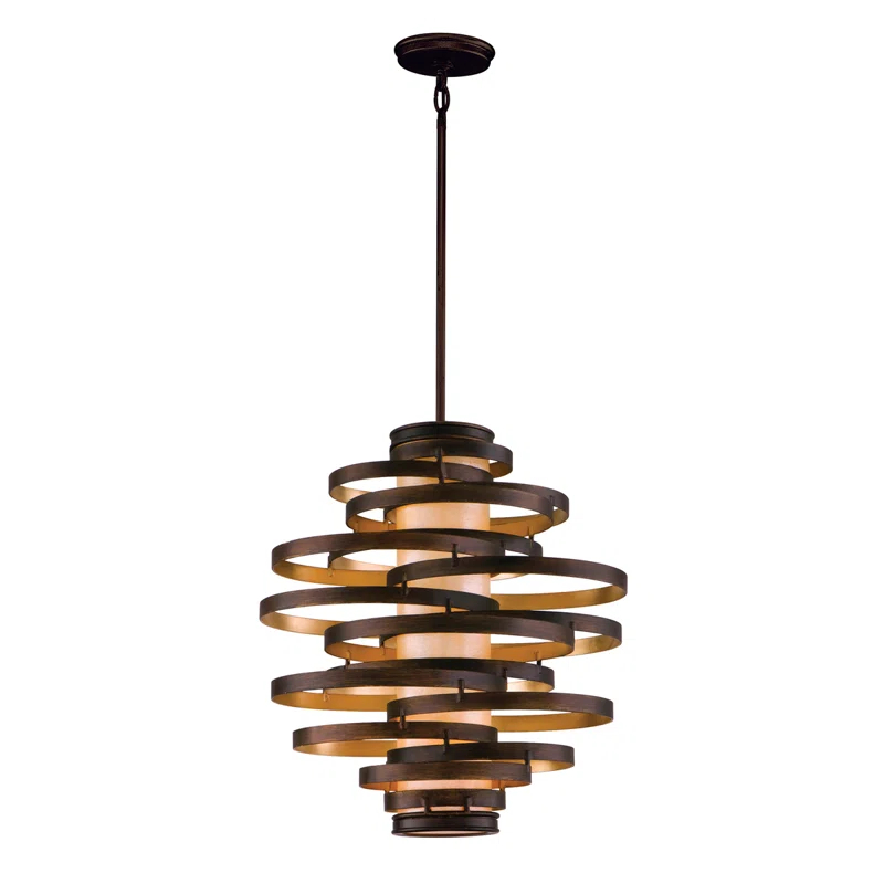 Corbett Lighting Vertigo Unique Geometric Chandelier