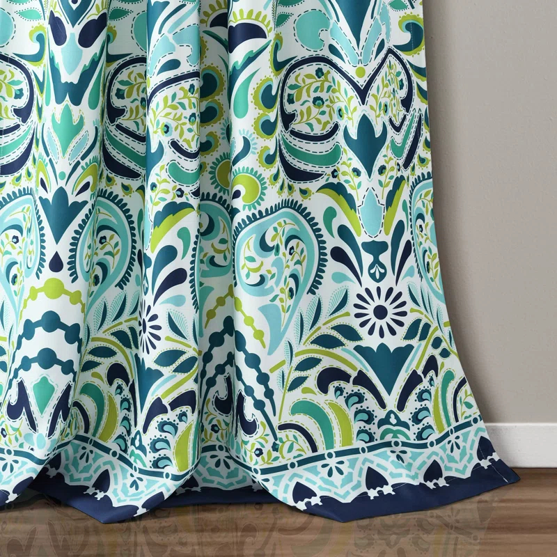 Lush Decor Polyester Room Darkening Curtain Pair (Set of 2)