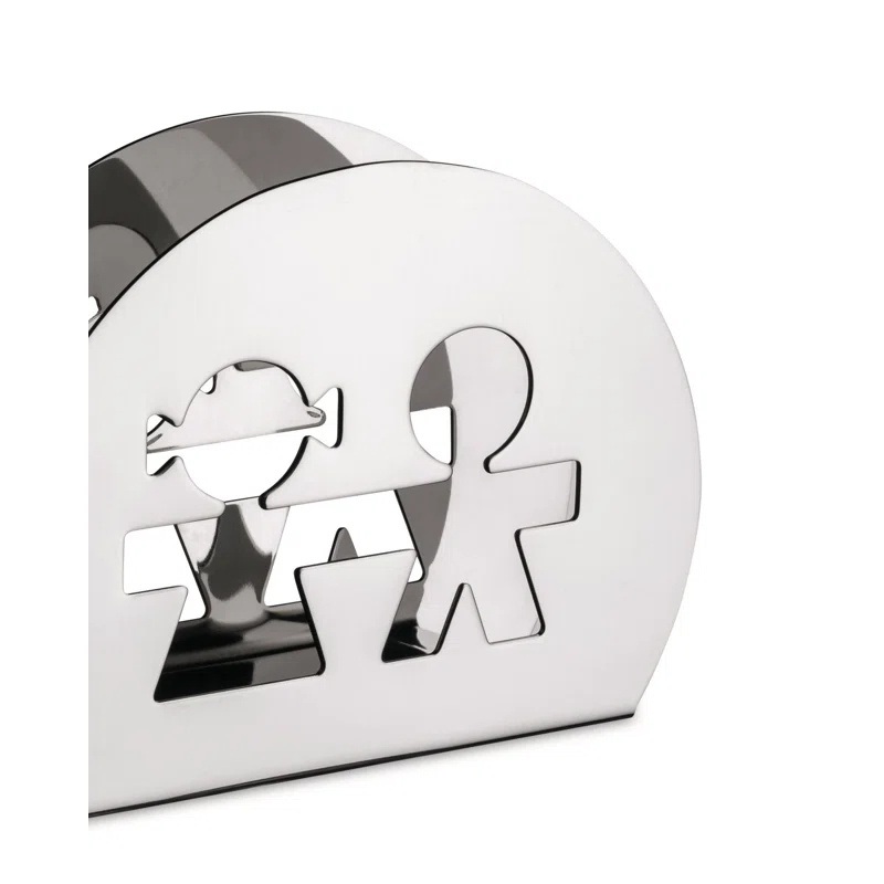 Alessi Girotondo Stainless Steel (18/10) Napkin Holder