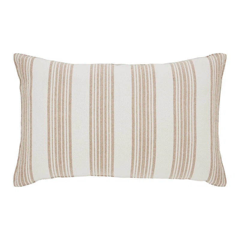 VHC Brands Bountifall Recycled PET Lumbar Rectangular Pillow Cover & Insert
