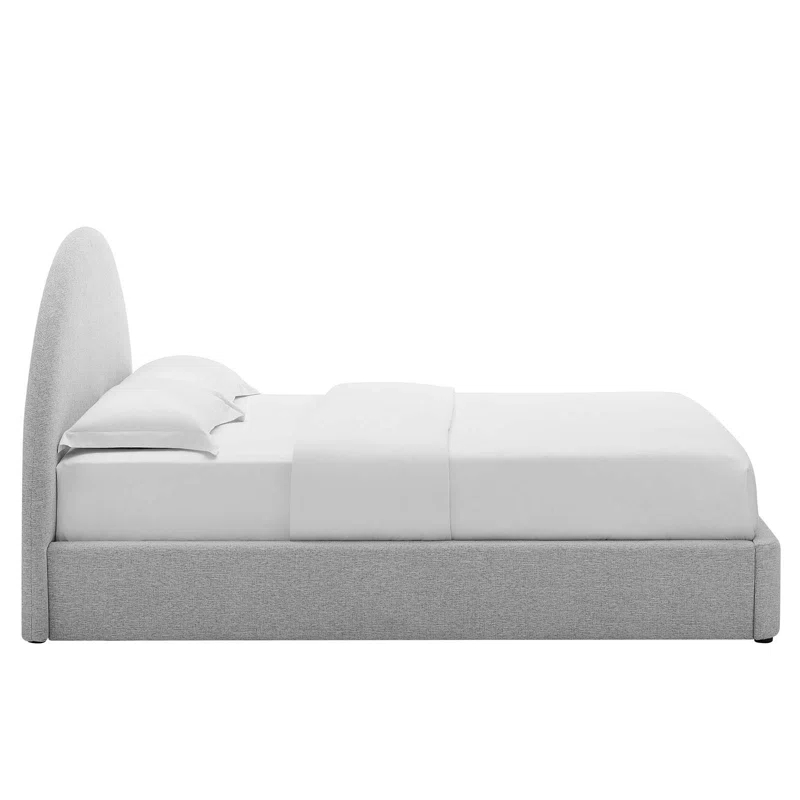 Modway Resort Performance Velvet Arched Round Platform Bed
