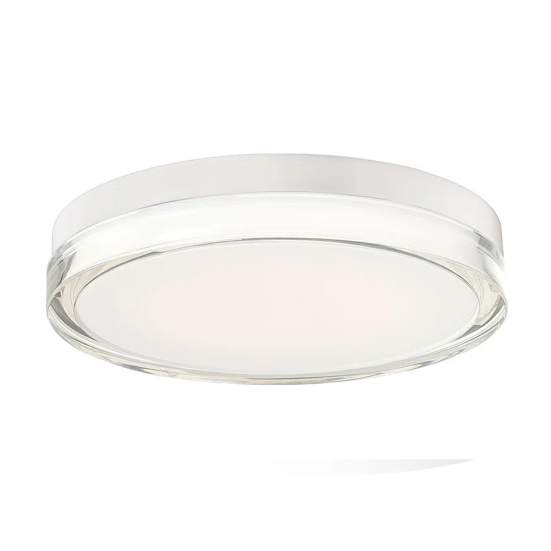 Pi Round / Oval Outdoor Flush Mount