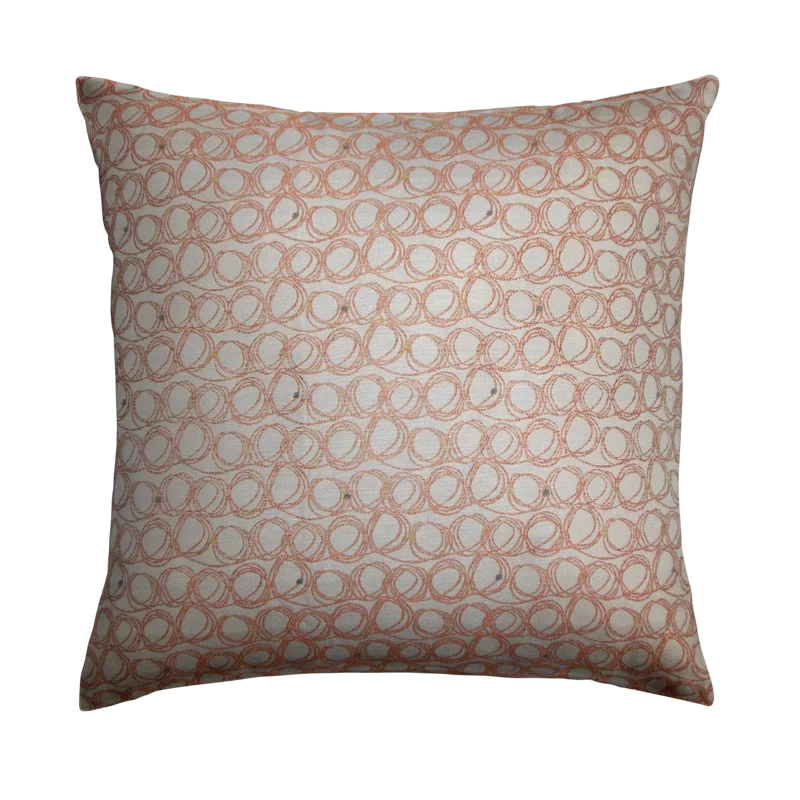 The Pillow Collection Ladarius Geometric Feather Reversible Throw Pillow