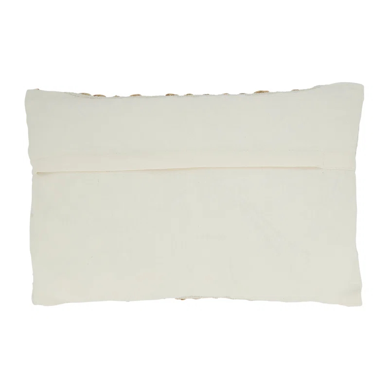 Saro Islander Collection Cotton Throw Pillow