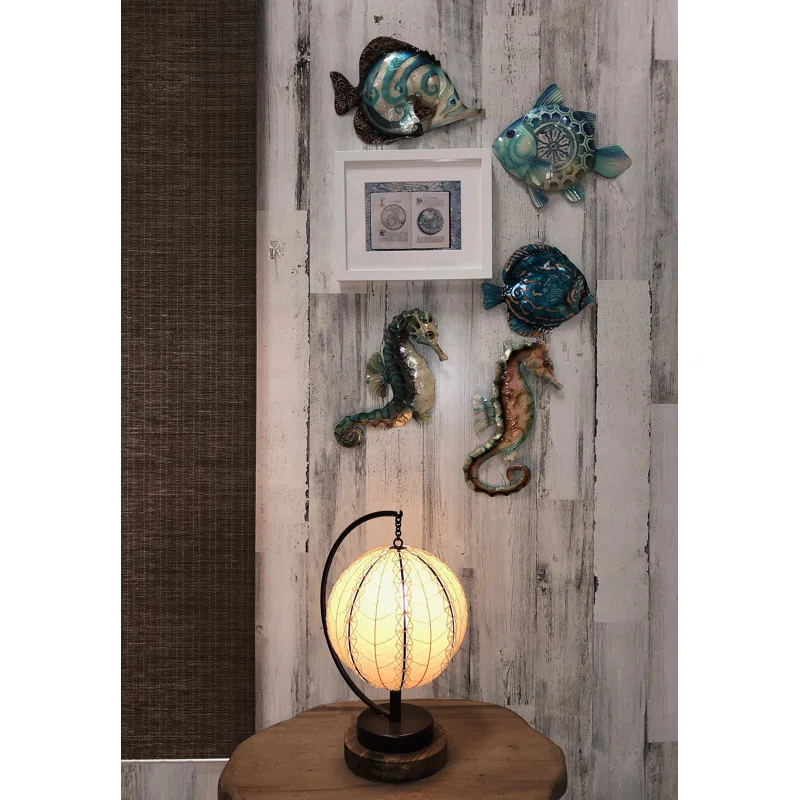 Highland Dunes Handmade Coastal Landscape & Nature Wall Decor on Metal