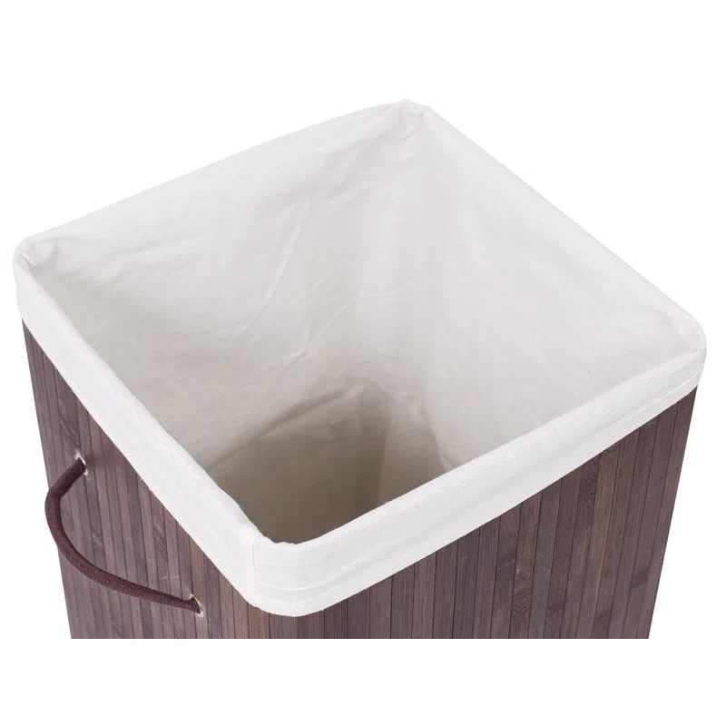 BirdRock Home Bamboo Laundry Hamper with Handles