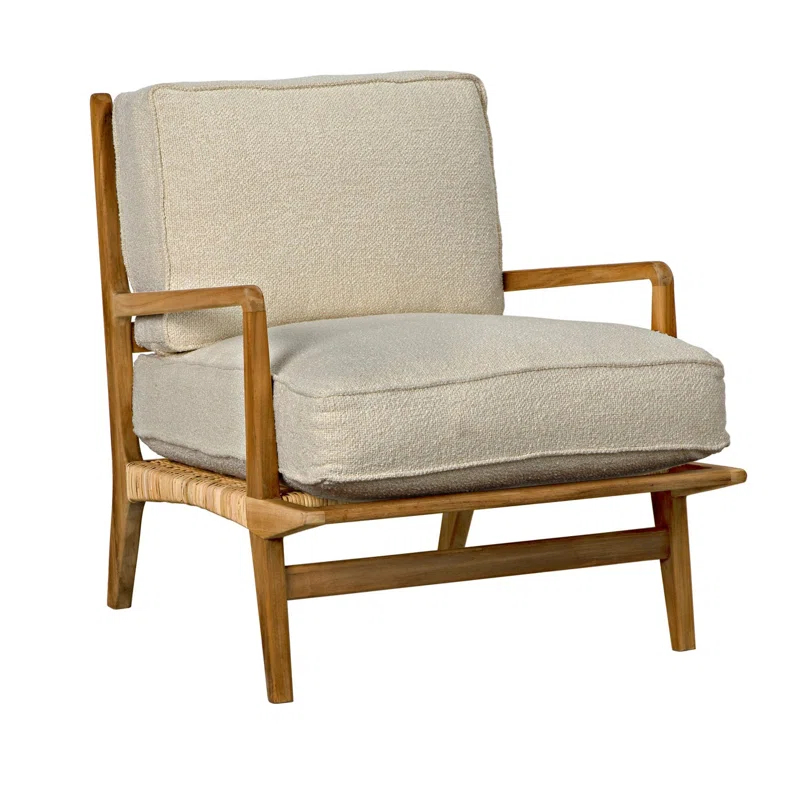 Noir Allister Upholstered Armchair