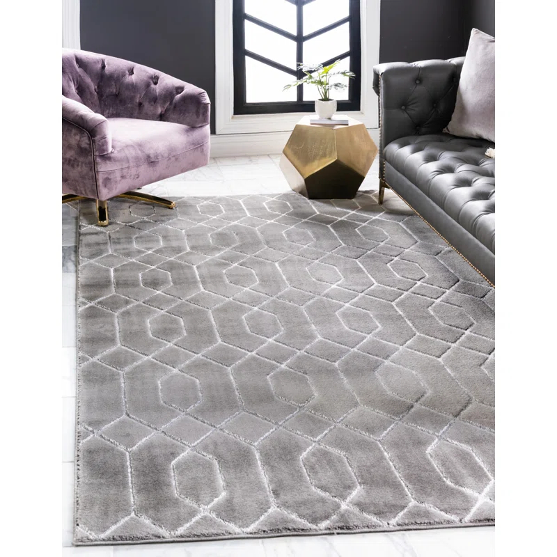 Glam Geometric Rug