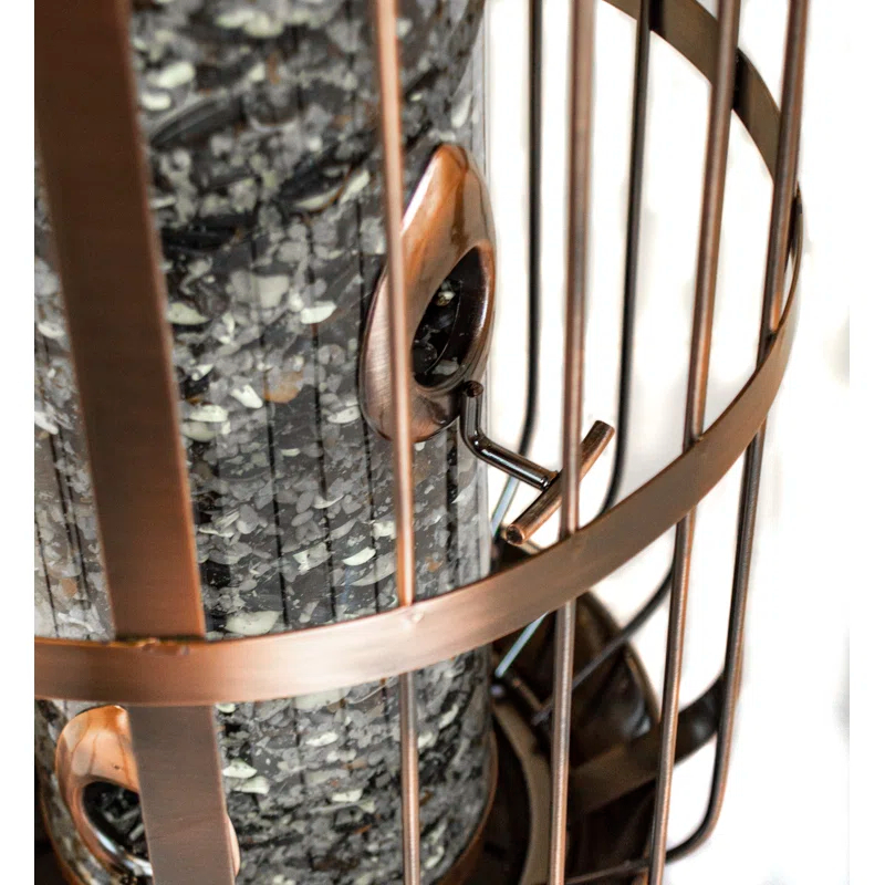 Outdoor Leisure Products Metal Hanging Decorative Bird Feeder