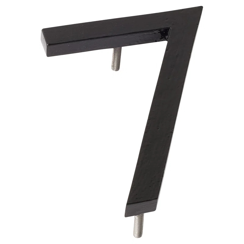 6'' H Metal House Number