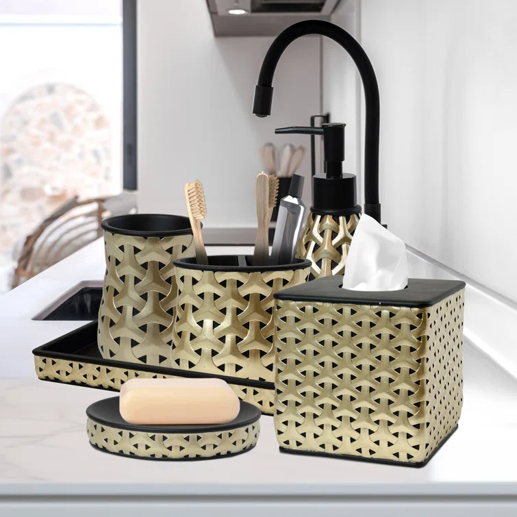 Willa Arlo™ Interiors Seidman Bathroom Accessory Set