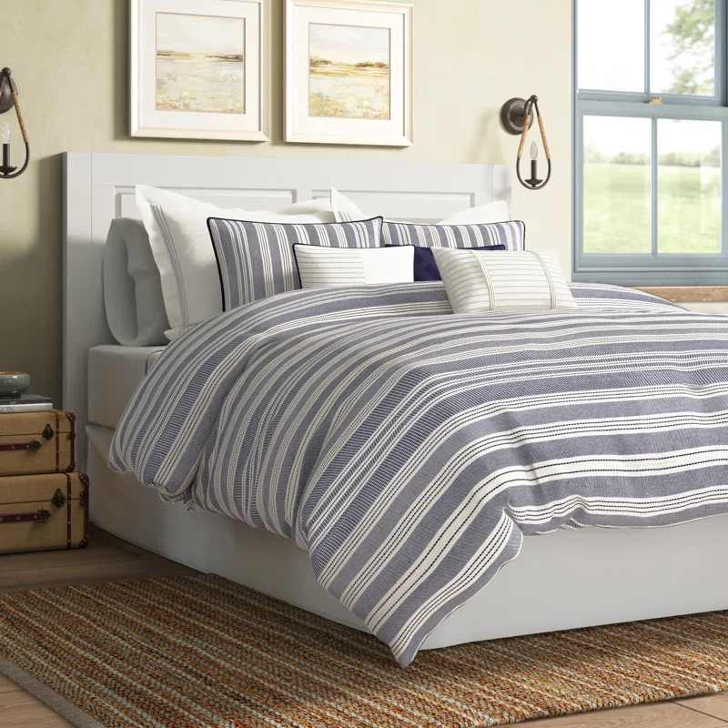 Madison Park Signature Farmhouse Cotton Blend Comforter Set