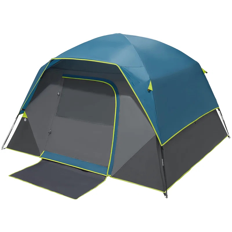NATIONAL WINDOW Camping Tent 4/8 Person Waterproof Quick Set Up Folding Outdoor Backpacking Tent 4 Person Family Hiking