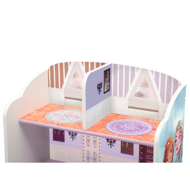 Delta Children Disney Frozen II Wooden Playhouse 39.5'' Bookcase