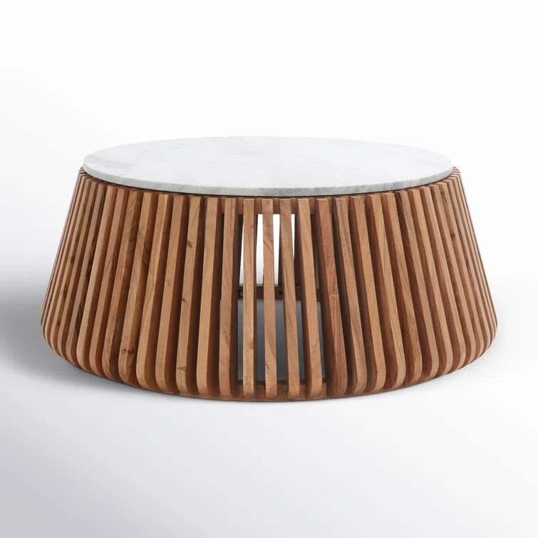 Beckton Genuine Marble Coffee Table