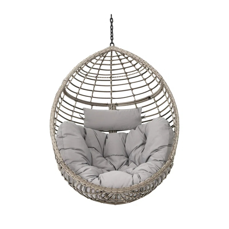 Dakota Fields Versatile Boho Hanging Chair - Elevate Indoor and Outdoor Relaxation with Style