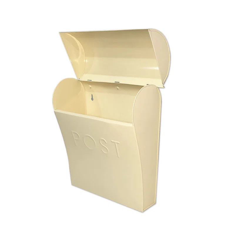 Vicki Euro Farmhouse Max Water and Rust Protection Post Wall Mounted Mailbox
