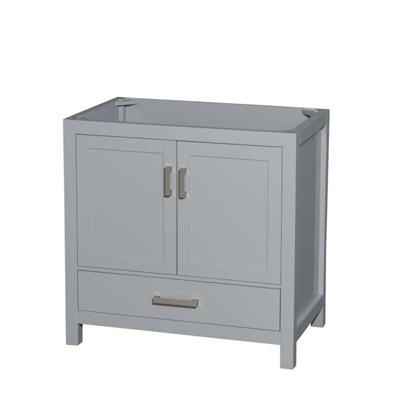Wyndham Collection Sheffield 35" Freestanding Single Vanity Base Only