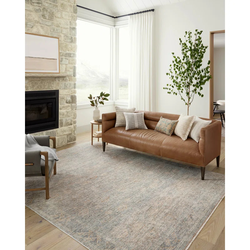 Angela Rose x Loloi Angela Rose x Loloi Blake Sky / Beige Area Rug