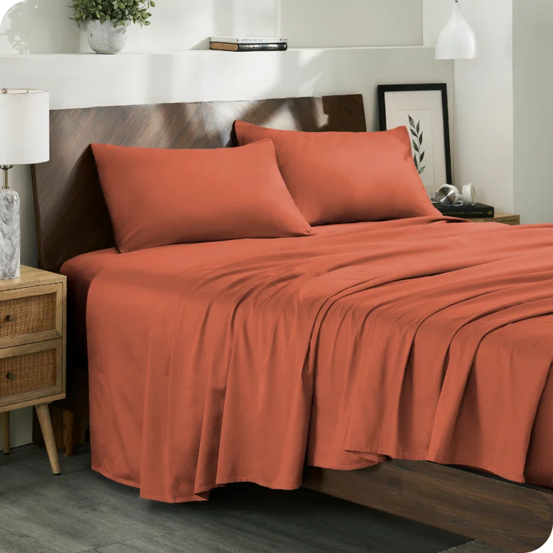 Bare Home 400 Thread Count Sateen Sheet Set