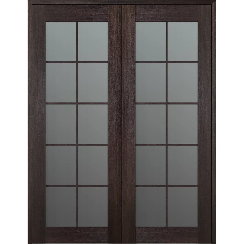 Belldinni Avon 10 Lite Solid + Manufactured Wood Paneled French Doors