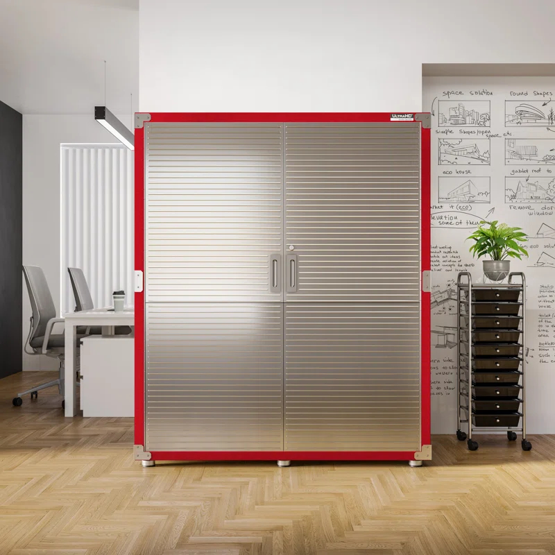 UltraHD® Seville Classics UltraHD Extra-Wide Storage Cabinet, 60" W x 24" D x 72" H