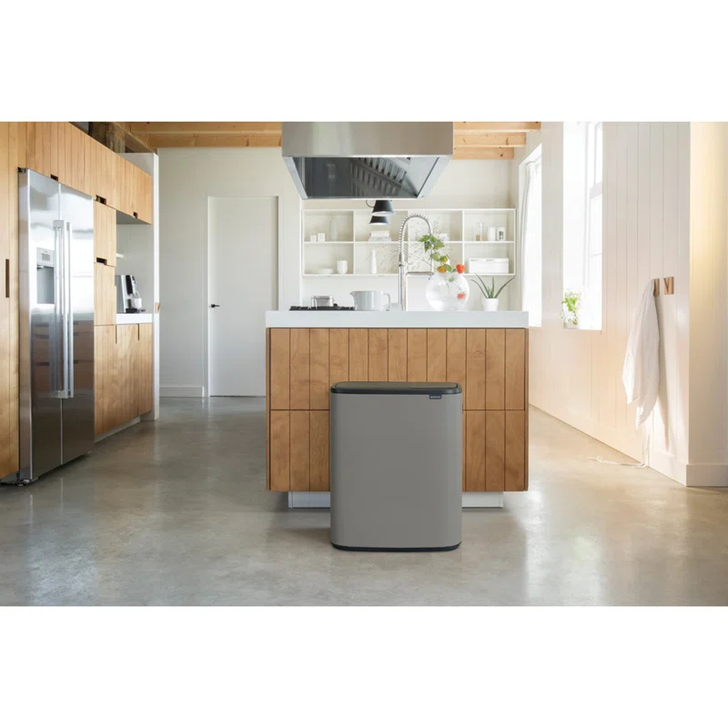 Brabantia Brabantia Bo Touch Top Trash Can, 16 Gallon