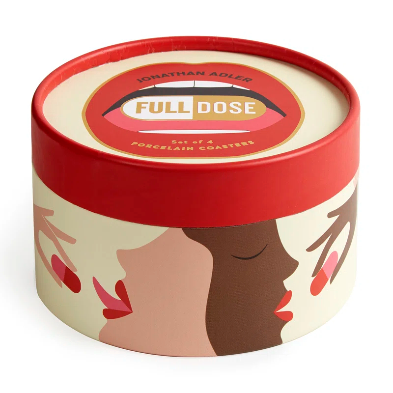 Jonathan Adler Full Dose Coasters (Set of 4)