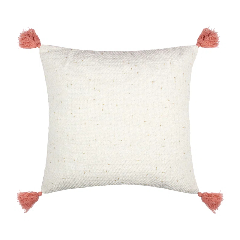 Levtex home Nadita Textured Tassel Pillow