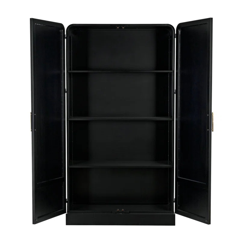 Noir Tresor Steel Armoire