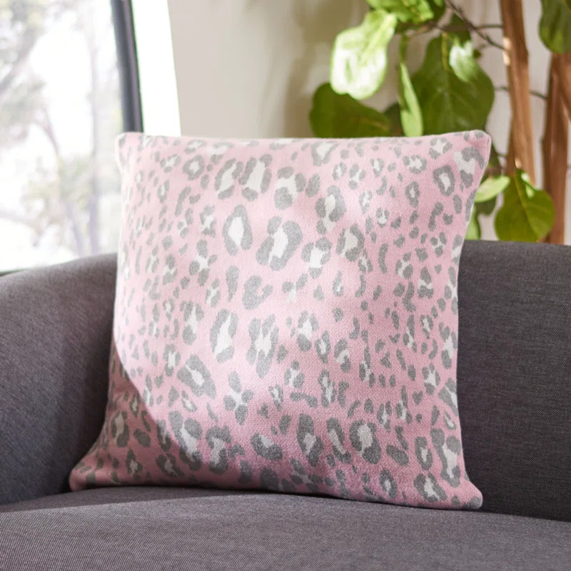 Safavieh Animal Print Cotton Reversible Throw Pillow
