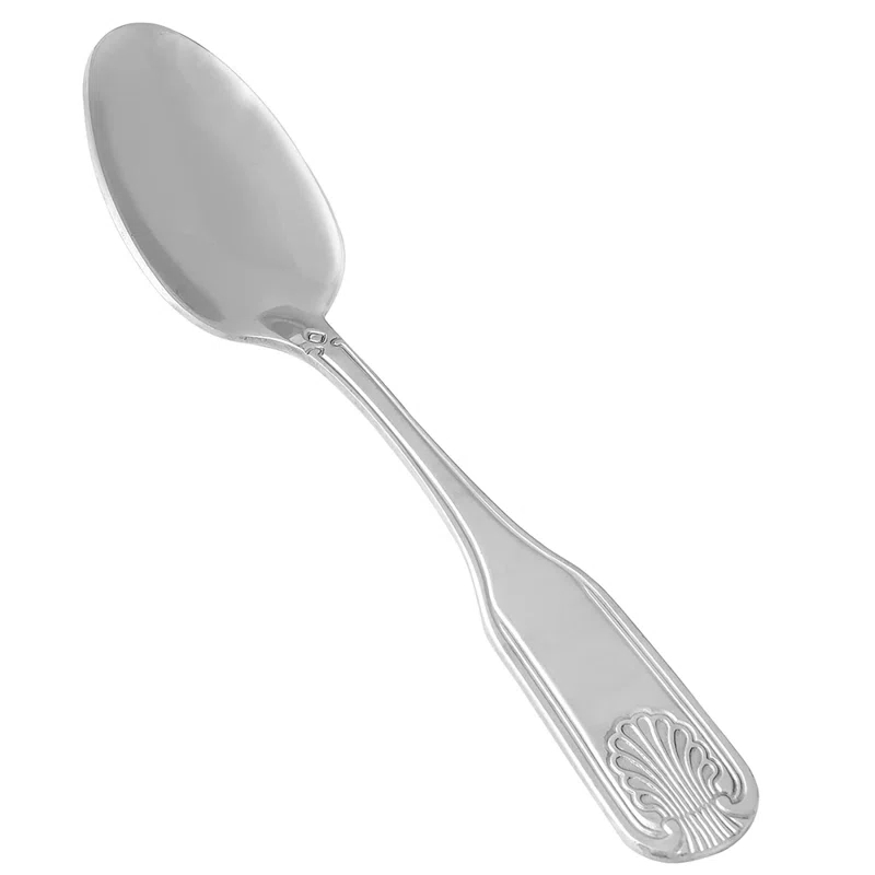 Winco Toulouse Stainless-Steel Teaspoon, Extra Heavyweight, 7.5" (12 Pack) (Set of 12)