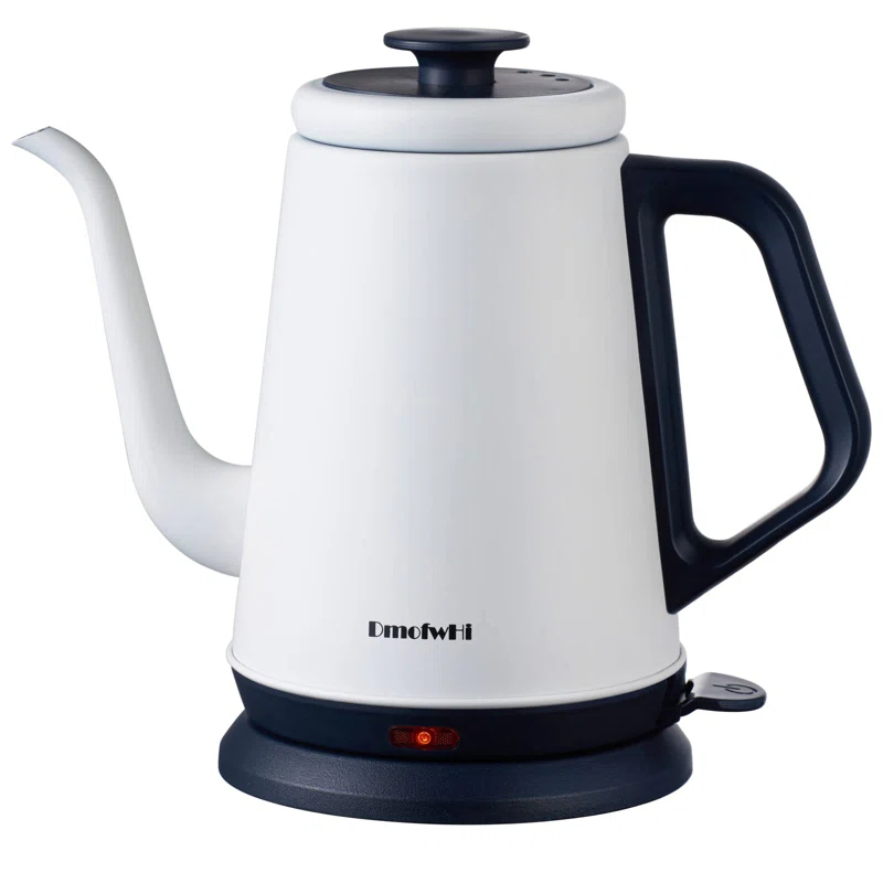 Basowin Gooseneck Electric Kettle(1.0L),1000W Electric Tea Kettle Of 304 Stainless Steel,Auto Shut Off,Coffee Kettle For Pour Over And Tea