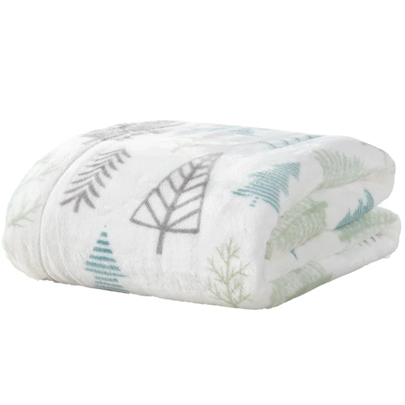 FreshFolds Ultra Soft Plush Sherpa Reversible Blanket