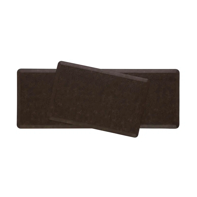 Chef Gear Embossed Soothing Comfort Anti-Fatigue Mat Set