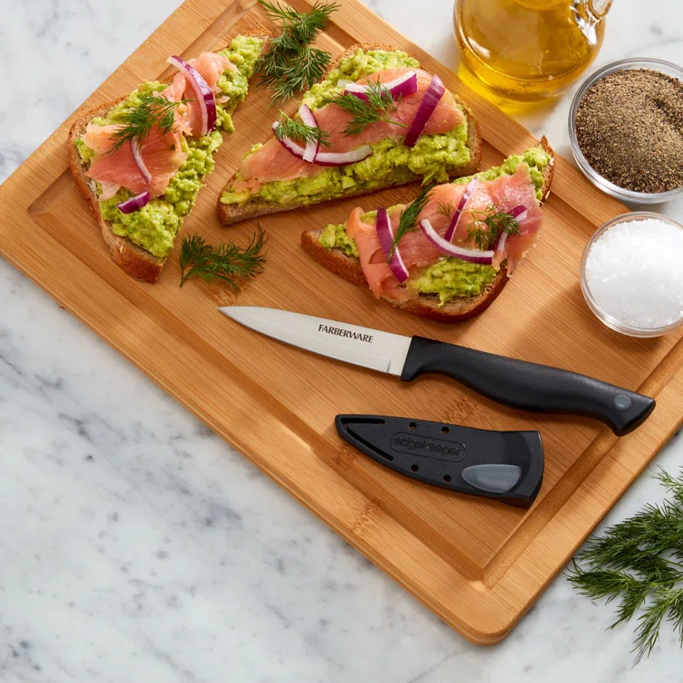 Farberware Farberware Edgekeeper Paring Knife with Built-In Self-Sharpening Blade Cover
