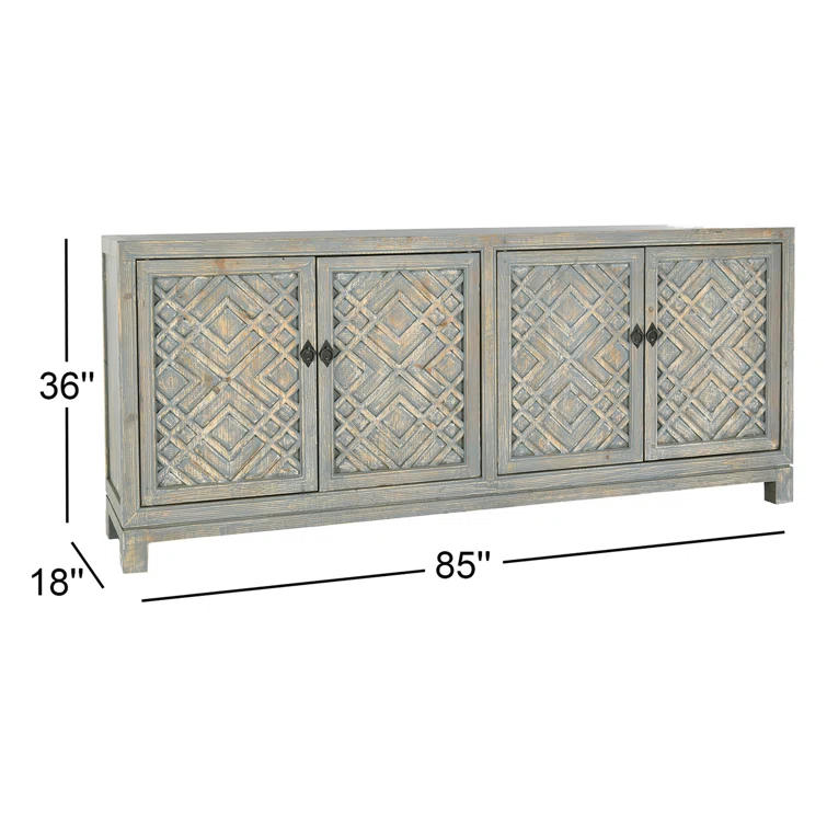 Emila Reclaimed Wood Buffet (85")