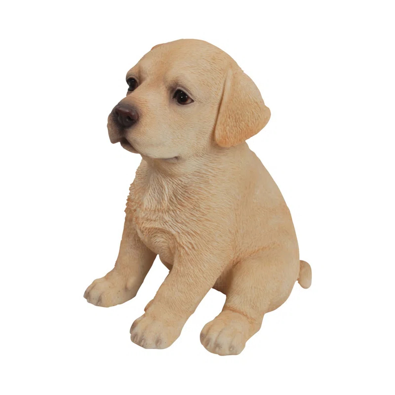 Hi-Line Gift Ltd. Yellow Labrador Puppy Statue