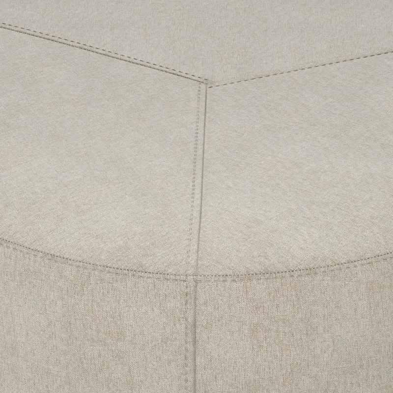 Simpli Home Moore Upholstered Ottoman