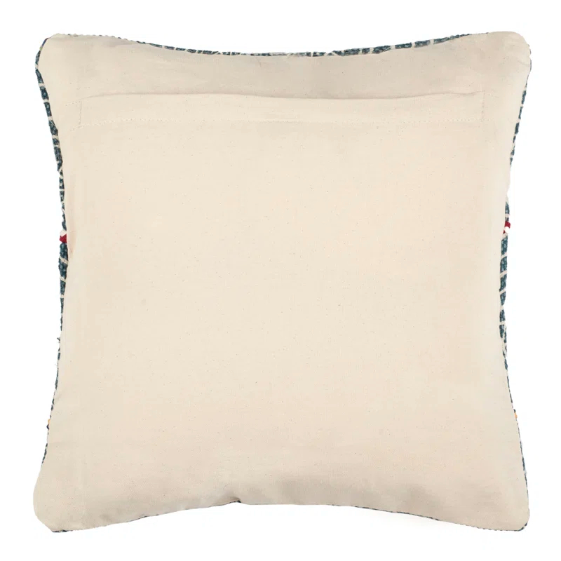Safavieh Larren Embroidered Cotton Throw Pillow