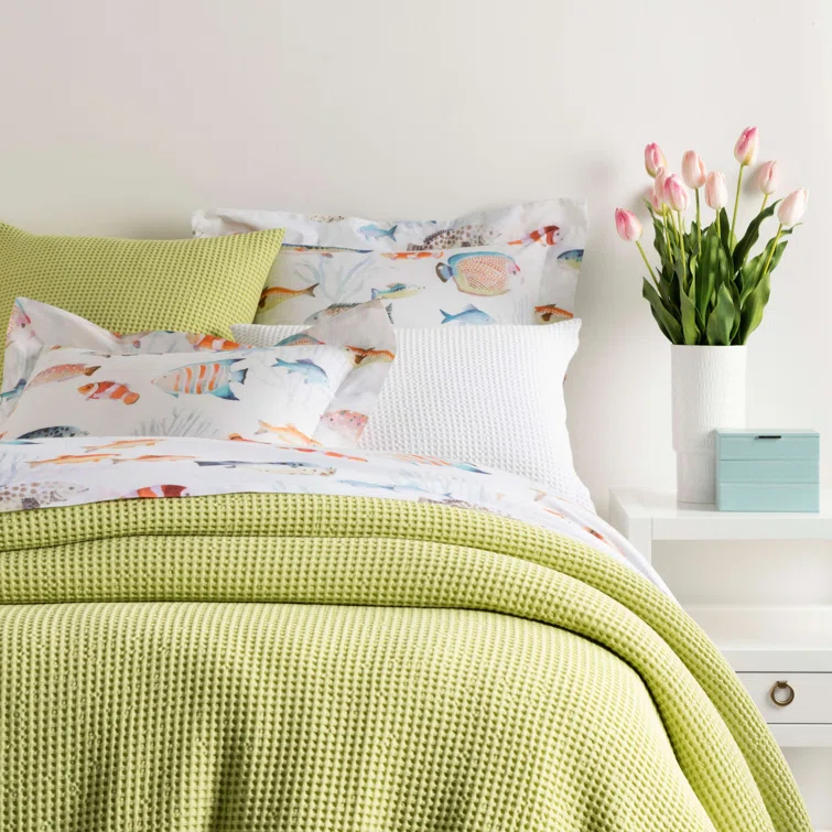 Bubble Matelasse Coverlet