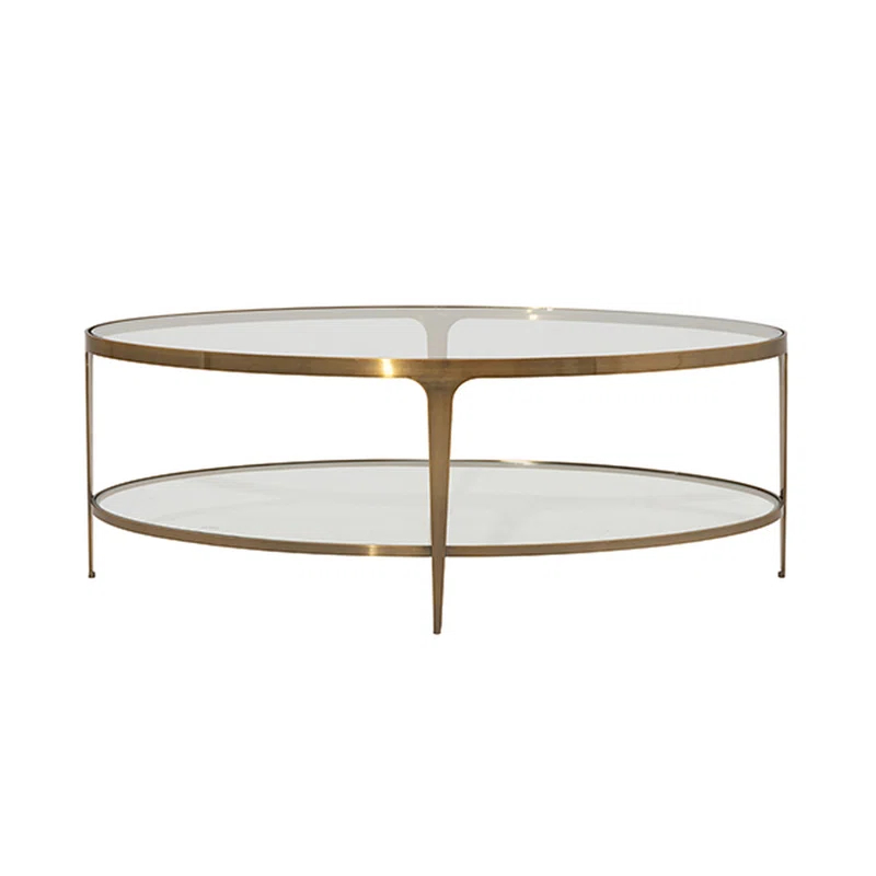 Brando Glass Top Coffee Table