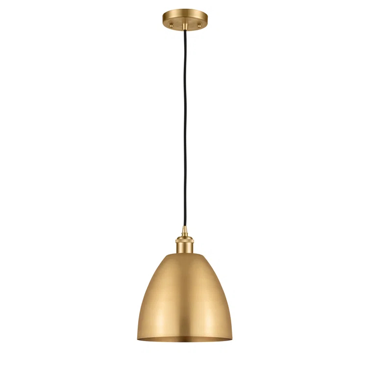 Innovations Lighting Metal Bristol 1 - Light Single Drop Pendant Pendant