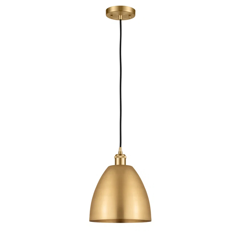 Innovations Lighting Metal Bristol 1 - Light Single Drop Pendant Pendant