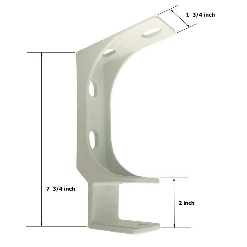 ALEKO ALEKO White Metal Hardware for Awning