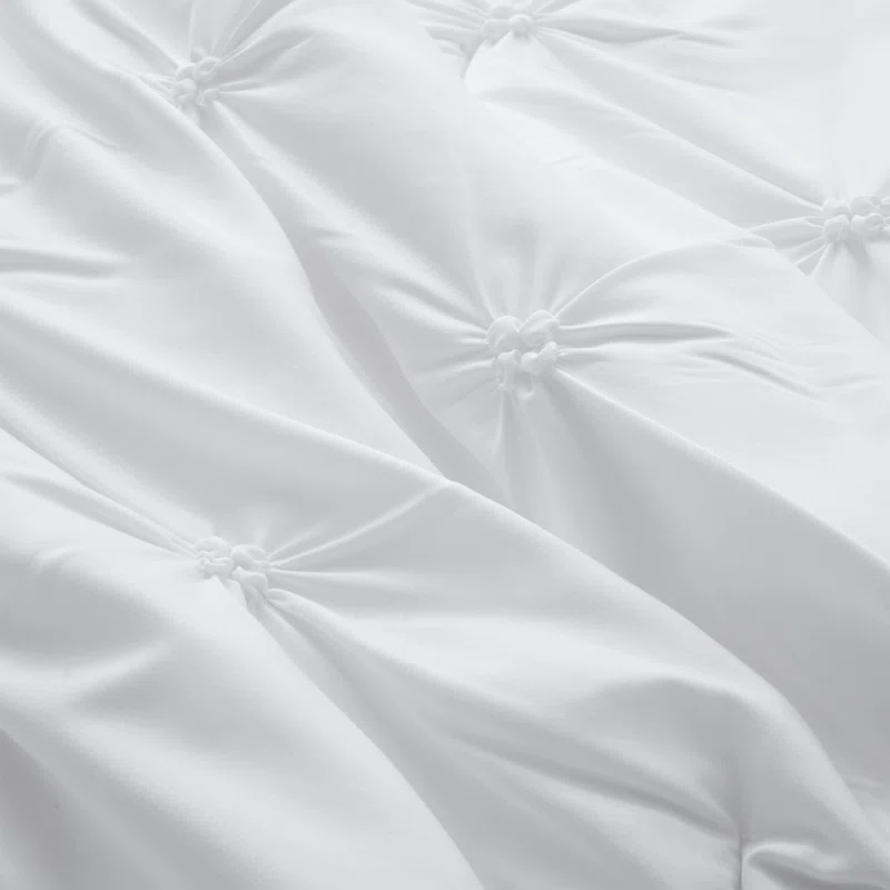 Peace Nest Box Stitch Geometric Shapes Comforter Set (Set of 3)