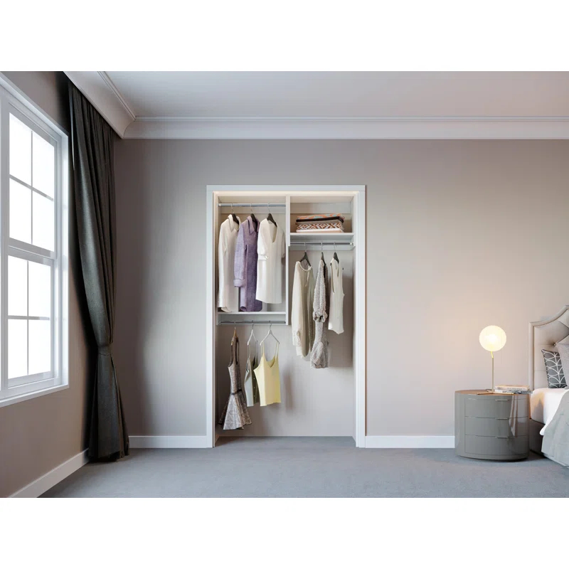 Modular Closets Modular Closets Closet System Walk-In Sets, Hanging Closet Kit